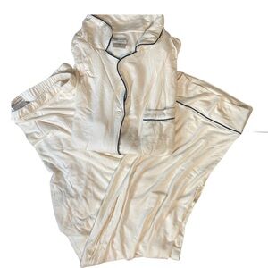 New Women's Small Long Sleeve Pajama OJ Set Sofia Grainge x Amazon Essentials